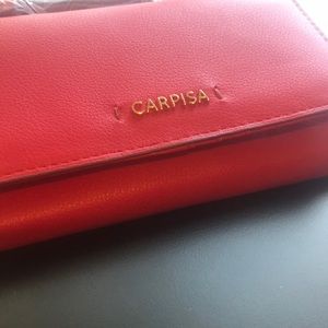 NWT - RED, CARPISA PURSE & WALLET (Unused)